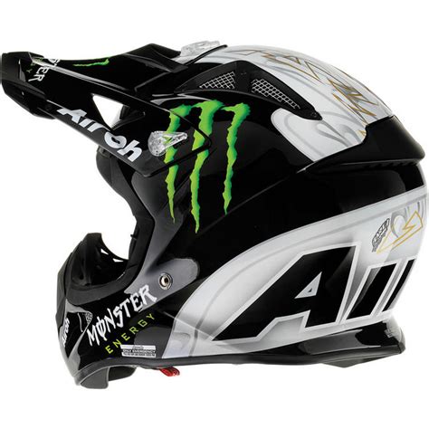 Airoh Aviator Monster Energy Motocross Helmet - Clearance - Ghostbikes.com