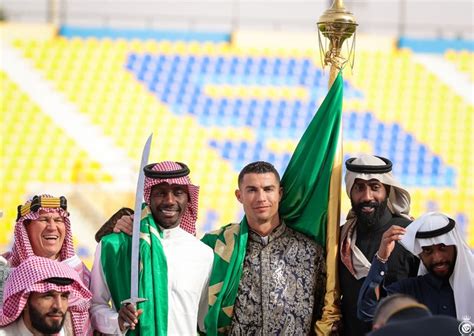 Ronaldo Celebrates Founding Day In Traditional Saudi Attire With Al