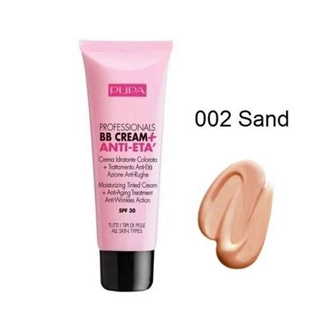 PUPA Krem BB Przeciwzmarszczkowy Cream Anti Eta SPF30 002 SAND 50ml