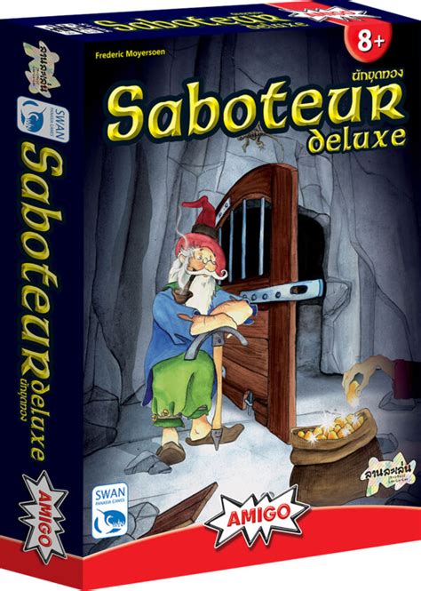 Saboteur Deluxe นักขุดทอง บอร์ดเกม – Little Kraken Board Game