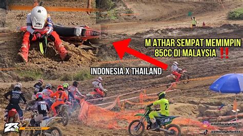 M Athar Gagal Menyelesaikan Race Di Moto Se Cc Sempat Memimpin Di