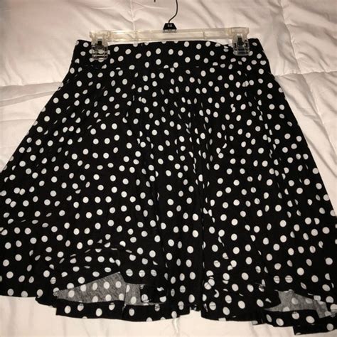 Pins And Needles Skirts Urban Outfitters Black White Circle Skirt