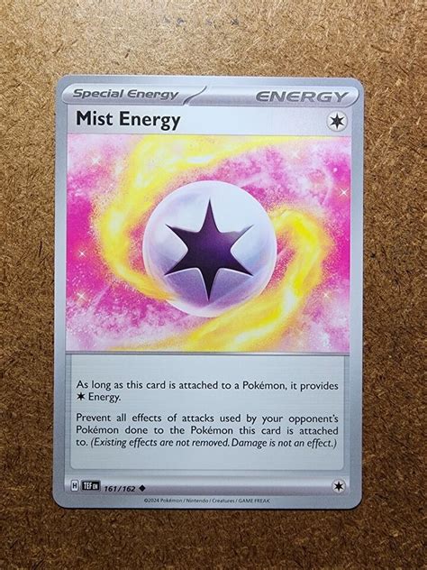 Mist Energy Temporal Forces Energy Pokemon Card Pack Fresh