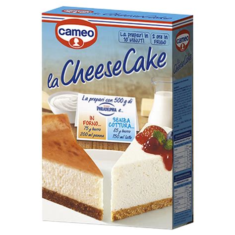 PREPARATO PER CHEESECAKE CAMEO 280 GR LA CHEESECAKE SENZA COTTURA DOLCE