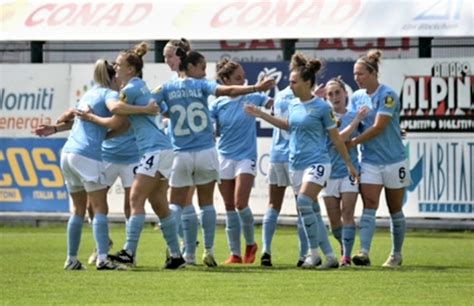 Serie B Femminile Lazio Women Manita Al Trento E Primato Mantenuto