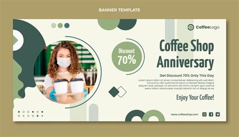 Free Vector | Flat design coffee shop banner design