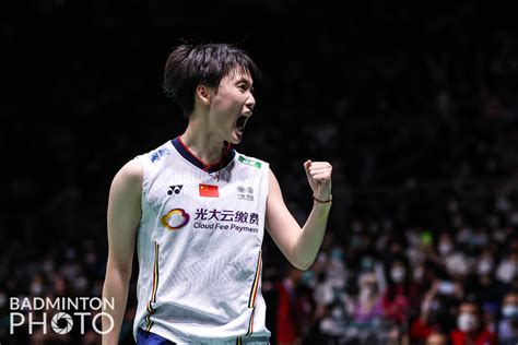 Badminton Updates On Twitter The Perseverant Chen Yu Fei Celebrates