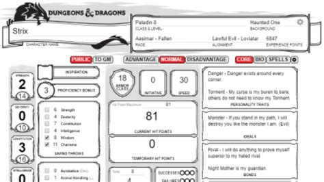 How to Add a Character Sheet to Roll20 - Nerds and Scoundrels Nerds ...