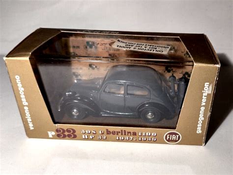 FIAT 508c 1100 1937 1939 Gasogeno 1 43 Brumm In Vetrinetta Balilla