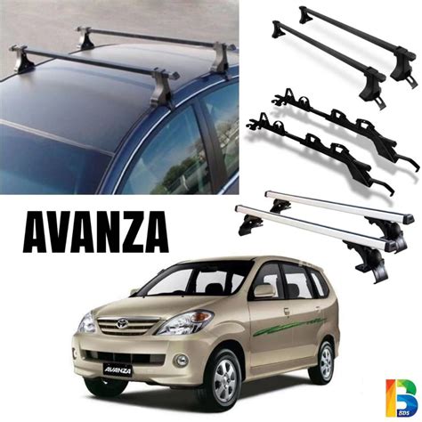 Toyota Avanza Roof Rack Carrier Bar Bracket Universal Car Roof Rack