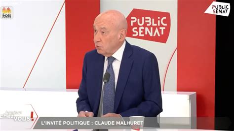 Claude Malhuret l a dit dans Bonjour Chez Vous sur Public Sénat