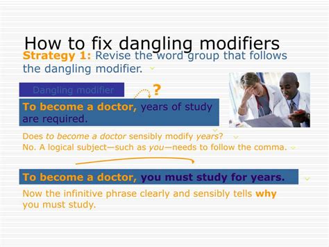 Ppt Correcting Dangling Modifiers Powerpoint Presentation Free