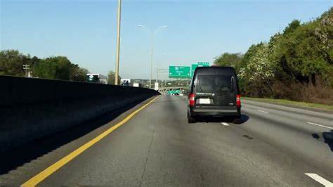 Interstate 85 South Carolina Exits 51 To 42 Southbound Youtube