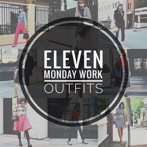 11-Week Roundup Of Monday Work Outfits | MY SMALL WARDROBE