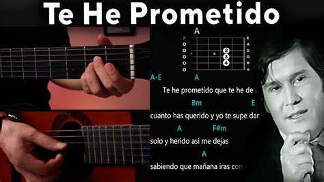 Te He Prometido Leo Dan GUITARRA Tutorial DEMO Acordes YouTube