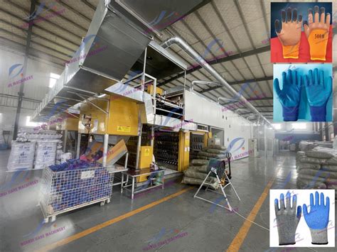 Emulsoid Nitrile Industrial Safety Latex Coated Glove Dipping Machine