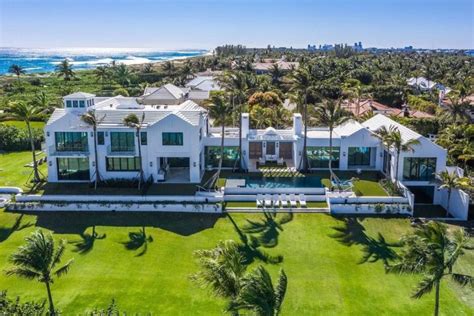 Direct Oceanfront Palm Beach Mansion Offers The Most Unique South