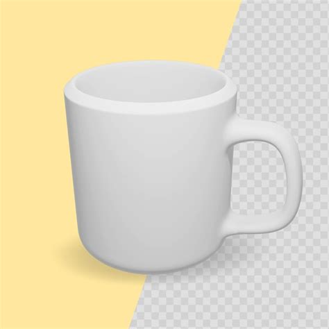 PSD De Mockup Taza Blanca 3d 17 000 Plantillas PSD Gratuitas De Gran