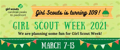 Lets Celebrate Girl Scout Week 2021 Blog