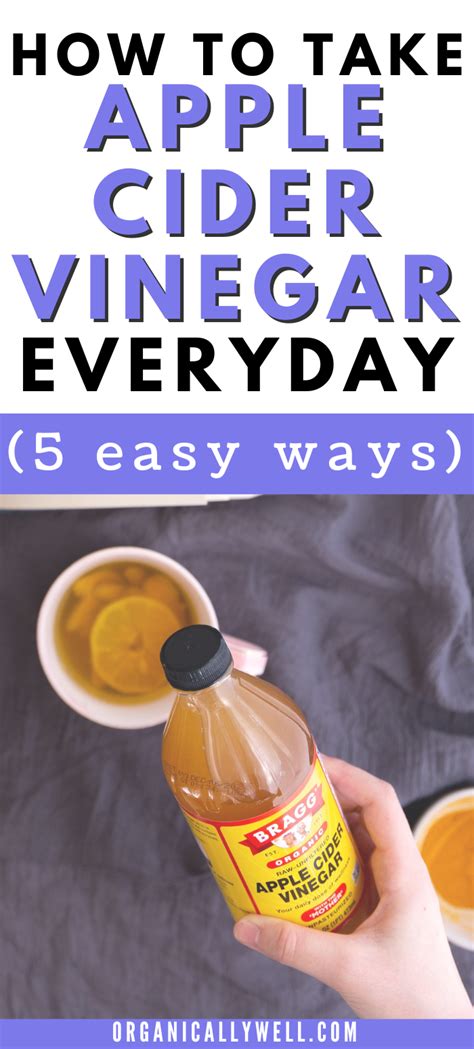 Amazing Health Benefits Of Apple Cider Vinegar And The Best Ways To Take It Artofit