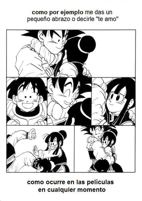 Imagenes Doujinshi Gochi Y Parejas DBZS 84 Personajes De Goku