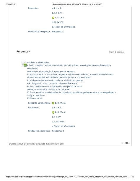 Atividade Teleaula Iii Metodologia Cient Fica