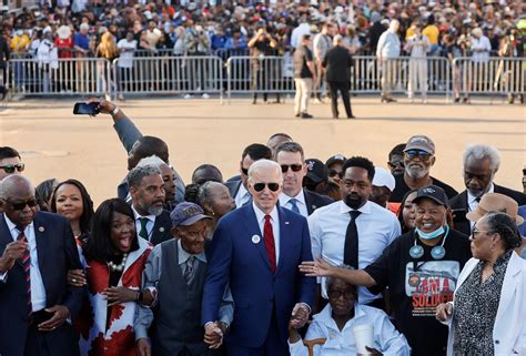 In Selma Biden Presses For Voting Rights On Bloody Sunday