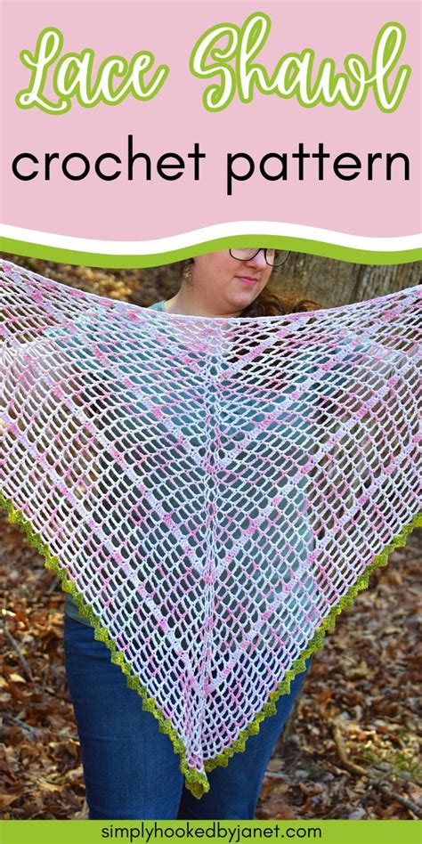 Free Crochet Pattern For A Lacy Summer Shawl Simply Hooked By Janet