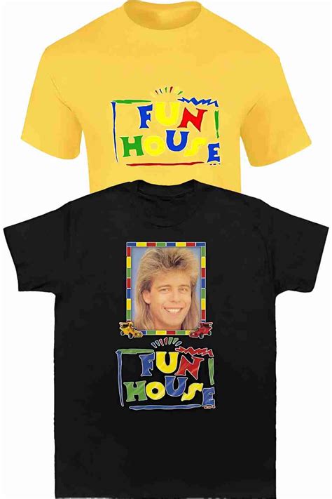 Fun House T Shirts 90s Fancy Dress Ideas