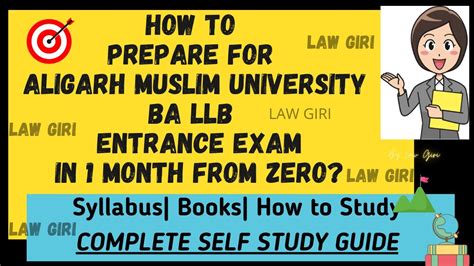 How To Prepare For AMU BA LLB 2021 In 1 Month Aligarh Muslim University