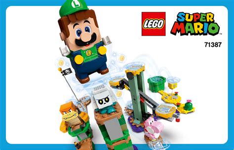 Manual Lego Set 71387 Super Mario Adventures With Luigi Starter Course