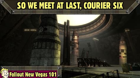 Fallout New Vegas So We Meet At Last Courier Six Lonesome