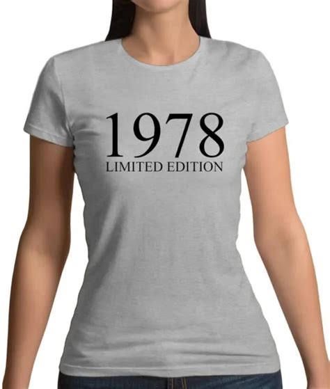 Édition LimitÉe 1978 T Shirt Cadeau Anniversaire 46th 46 Cadeau Âge