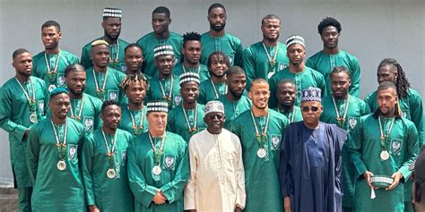 Just In Pres Tinubu Confers National Honours On Super Eagles Gifts