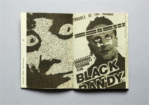 Zine "Punk zines 1970-90 phenomenon" on Behance