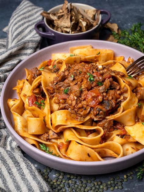 Pappardelle Pasta Bolognese