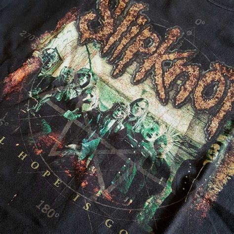 Slipknot Tour Tee Vintage Slipknot All Hope Is Gem