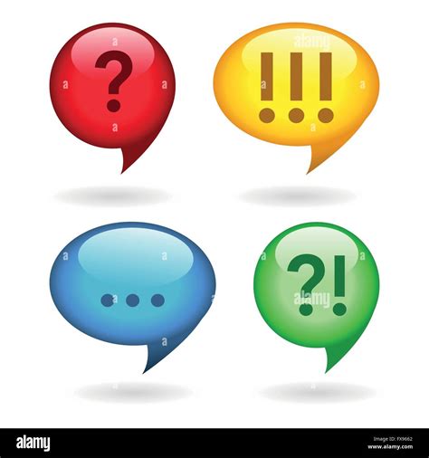 Ellipsis Exclamation Question Marks Stock Vector Image And Art Alamy