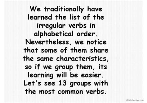 Grammar Guide - How to Learn Irregul…: English ESL powerpoints 