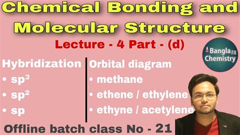 Chemical Bonding Class D Sp Sp Sp Hybridization Orbital