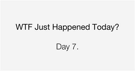 Day Down Into The Gutter Of Rancor And Vitriol What The Fuck Just Happened Today