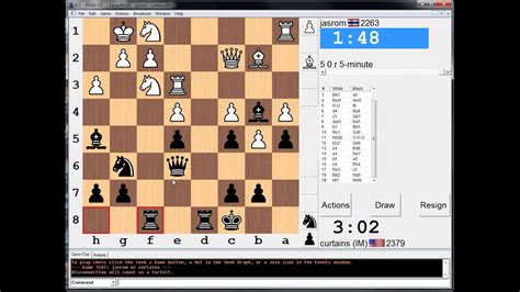 5 Minute Chess 311 Jasrom Vs IM Greg Shahade YouTube