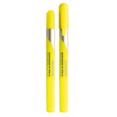 Caneta Compactor Marca Texto Gel Amarelo Papemix Papelaria E Presentes