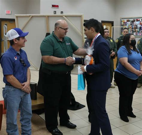 Laredo Sector Border Patrol Awards First Youth Of The Month Honorees Of