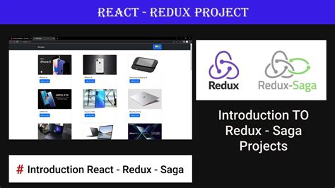 Introduction To Redux Saga Projects React Redux Saga Video