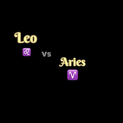 Leo vs Aries Compatibility: Love, Friendship, Emotions & More - Astro