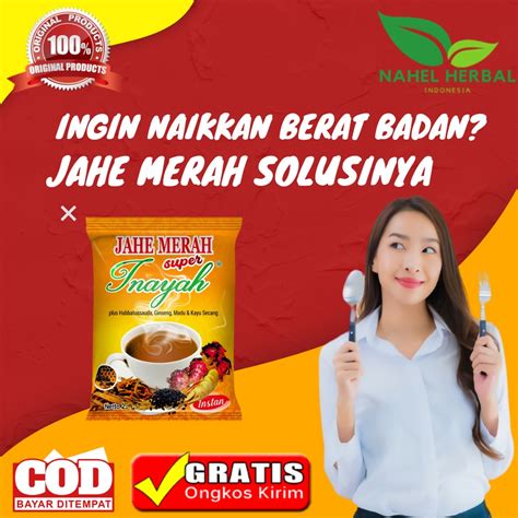 Jual Cod Vitamin Penggemuk Badan Dewasa 100 Original Bpom Suplemen