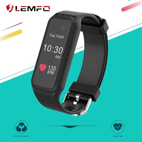 Aliexpress Buy Lemfo L I Smart Wristband Heart Rate Monitor