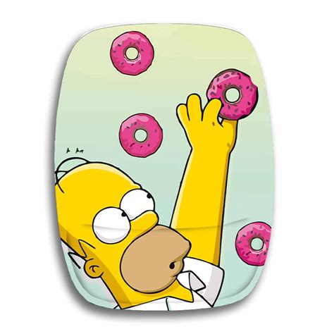 Mouse Pad Apoio The Simpsons Homer Donuts Shopee Brasil