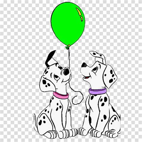 Balloon Drawing, Dalmatian Dog, 101 Dalmatians, Coloring Book, Hundred ...